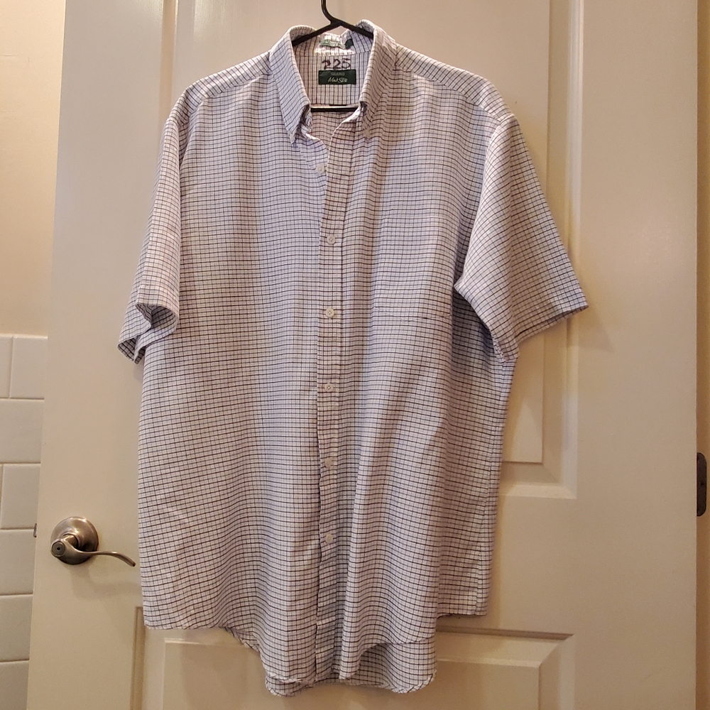 Sears Perma Prest Buttondown Tall Size
